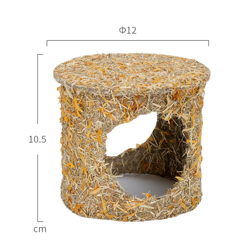Transform Your Hamster's Habitat with the Home Hamster Tunnel Grass Toy